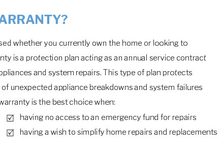 how much is a home warranty for a year